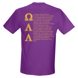 ΩΛΛ Chapter Shirt